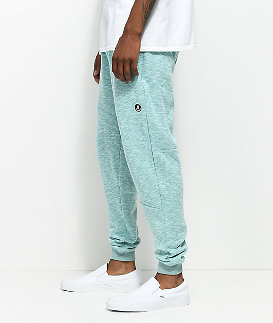 teal jogger pants