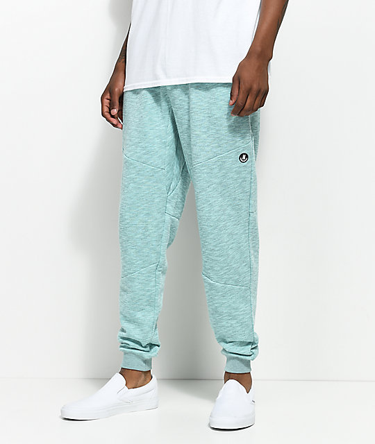 teal jogger pants