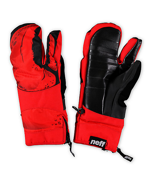 neff ski mittens