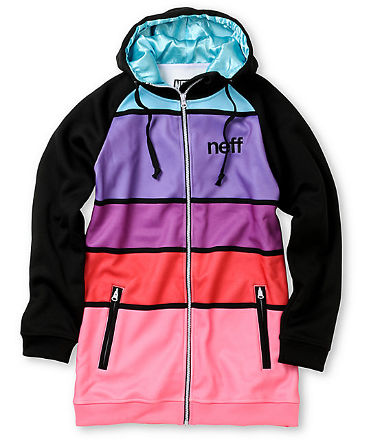 multi coloured tech fleece
