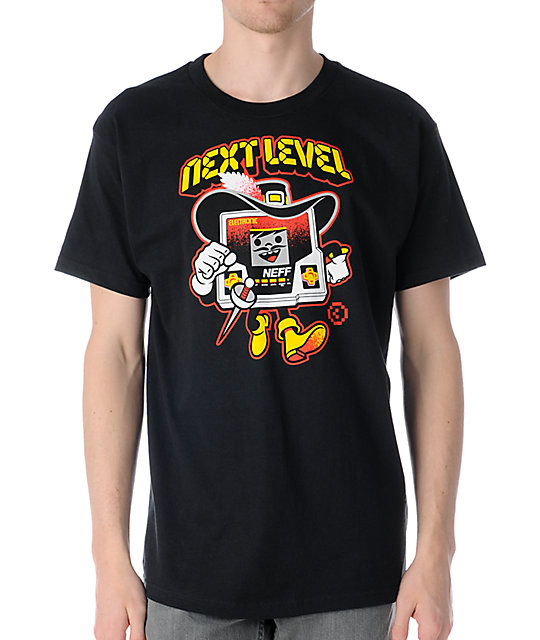 Neff Next Level Black TShirt Zumiez