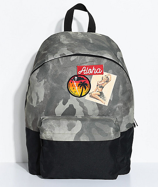 Neff Professor Camo Backpack Zumiez