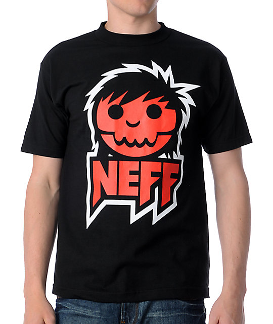 Neff Skully Black TShirt Zumiez