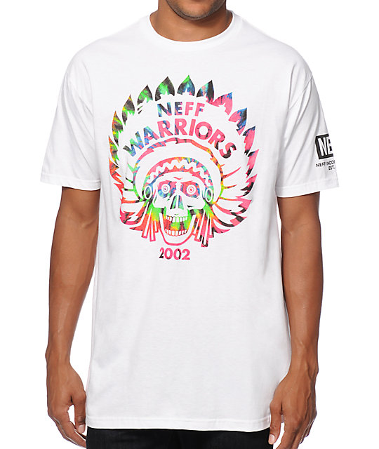 Neff Warriors Tie Dye TShirt Zumiez