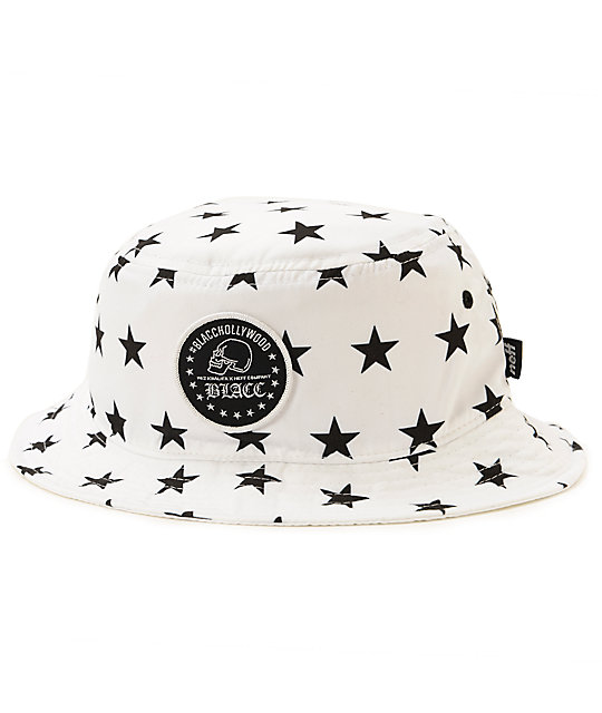 Neff x Blacc Hollywood Blacc Stars Bucket Hat Zumiez