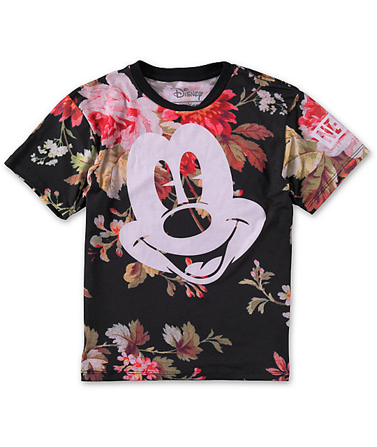 Neff x Disney Boys Mickey Face TShirt Zumiez