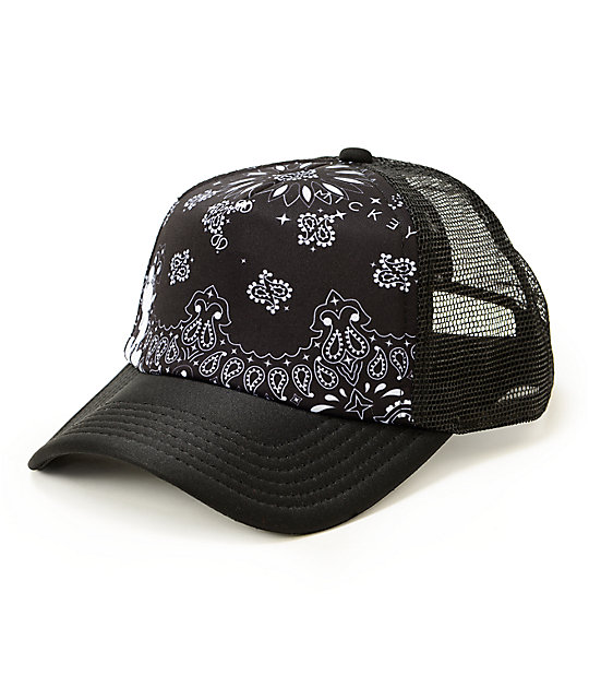Neff x Disney Mickey Bandana Trucker Hat Zumiez