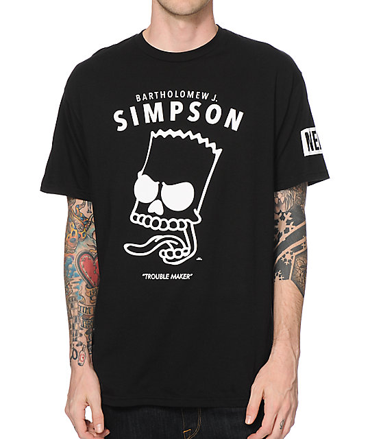 neff simpsons shirt