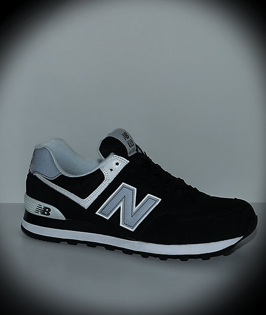 new balance numeric white black