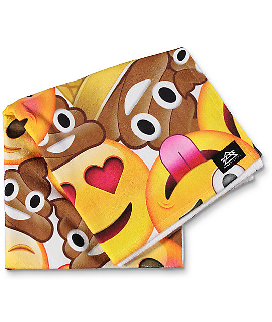 Night Shift Emoji Beach Towel Zumiez