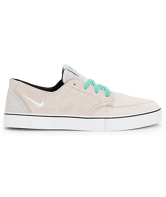 nike sb soft grey mint