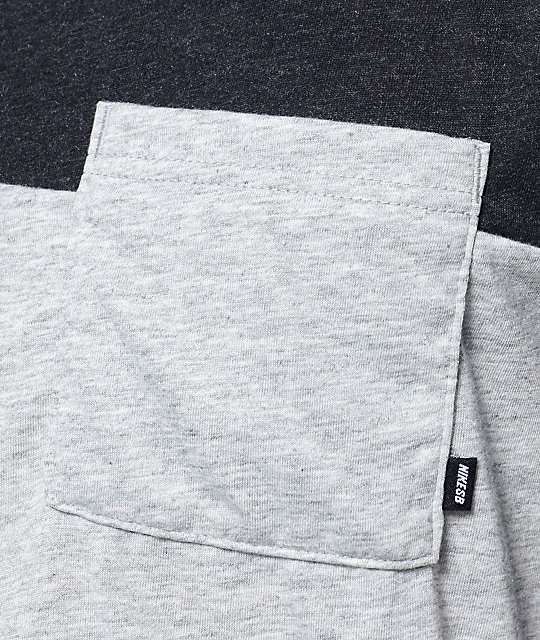 grey pocket tshirt