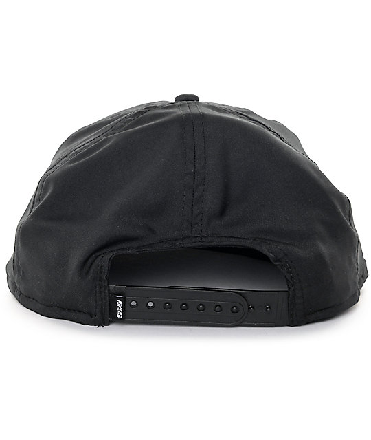 Nike SB Dri-Fit Unstructured Pro Black Snapback Hat | Zumiez