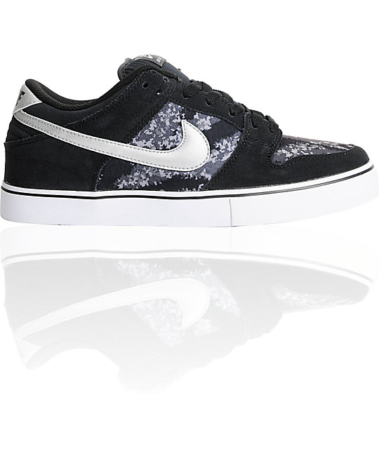 nike sb black and silver