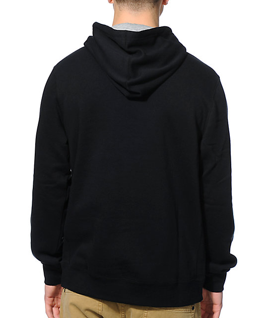 black nike foundation hoodie