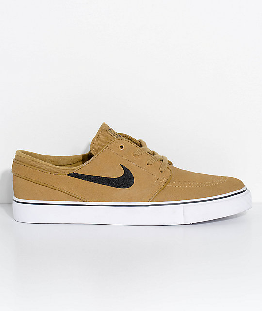 nike zoom stefan janoski golden beige