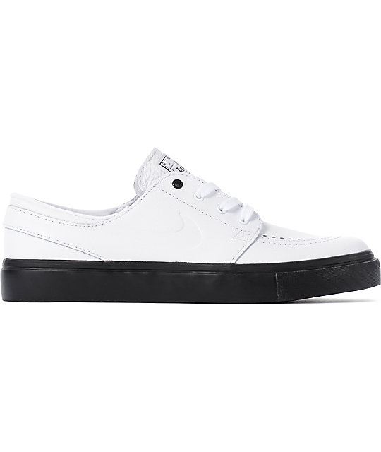 nike janoski white leather