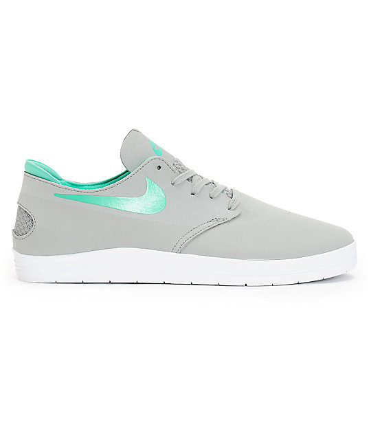 nike sb soft grey mint