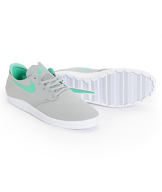 nike sb soft grey mint
