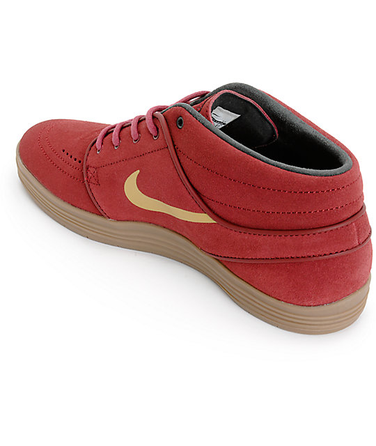 red janoski shoes