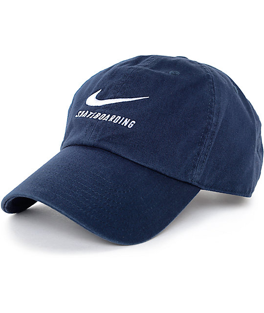 blue nike dad hat