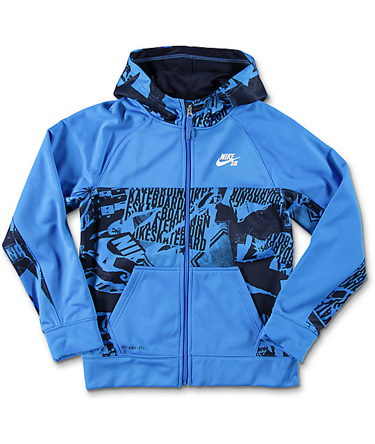 nike fleece jacket boys