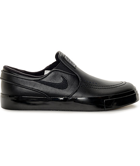 stefan janoski slip on black