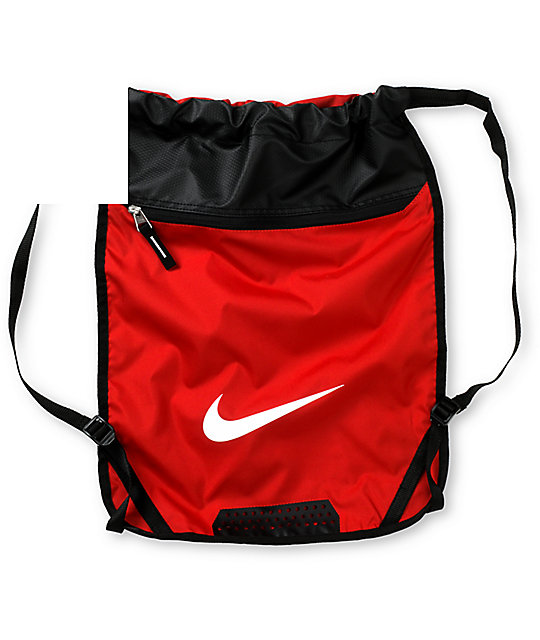 Nike SB Team Training Red Drawstring Bag