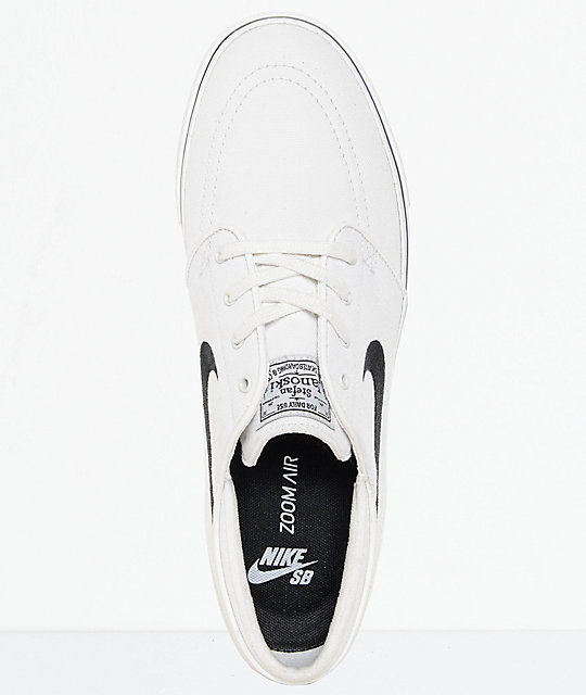 nike sb janoski white canvas skate shoes