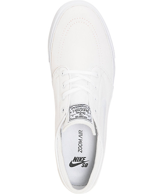 nike janoski all white