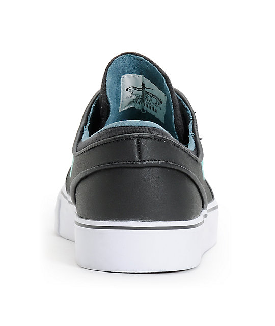 stefan janoski black leather