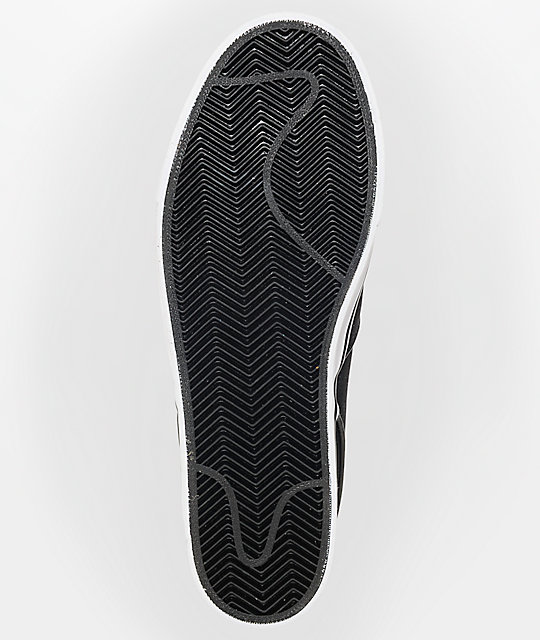 janoski slip on black white