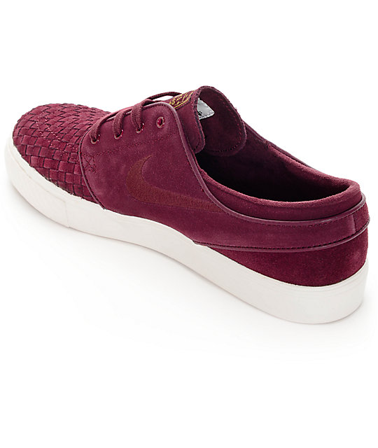 nike zoom maroon