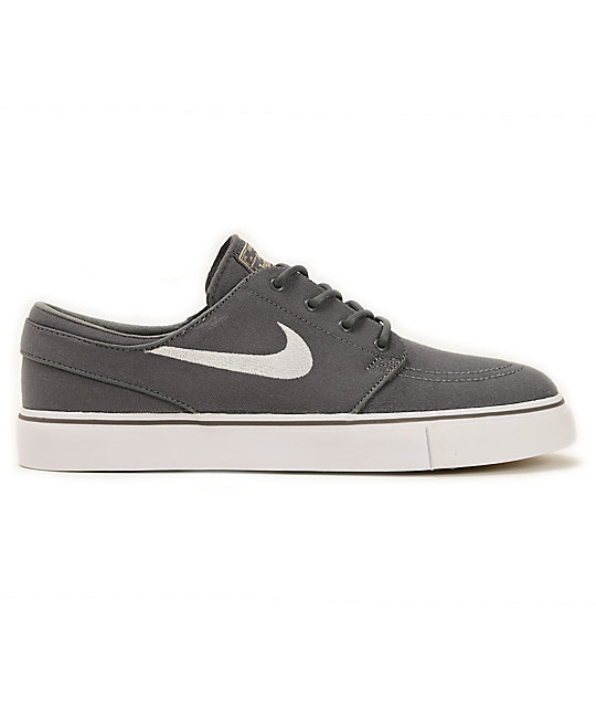 nike sb zoom stefan janoski canvas grey