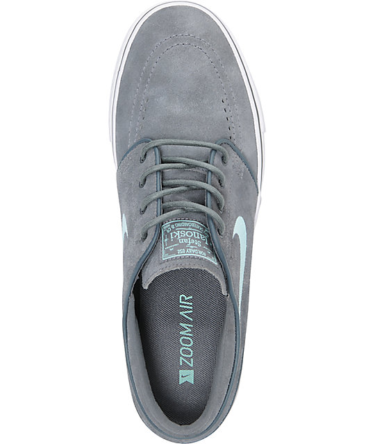 nike sb soft grey mint