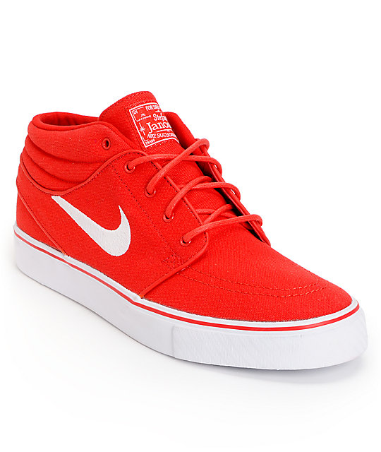 red janoski shoes