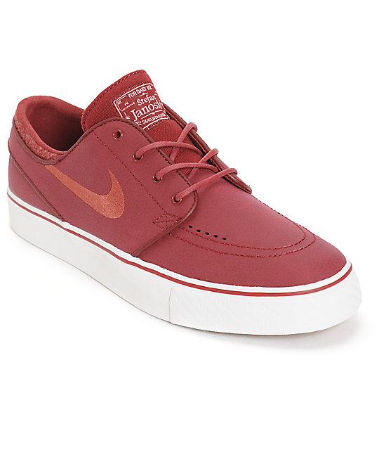 red janoski shoes