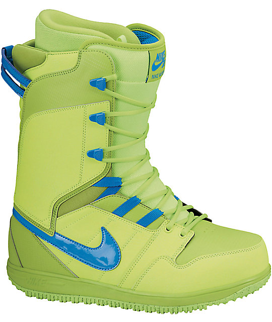 Nike Vapen Volt & Fierce Green Snowboard Boots