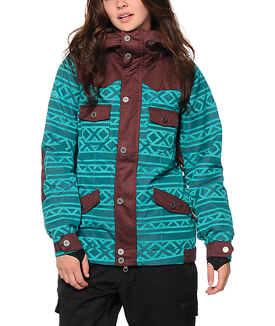 Nikita Mayon Tribal 10K Snowboard Jacket Zumiez