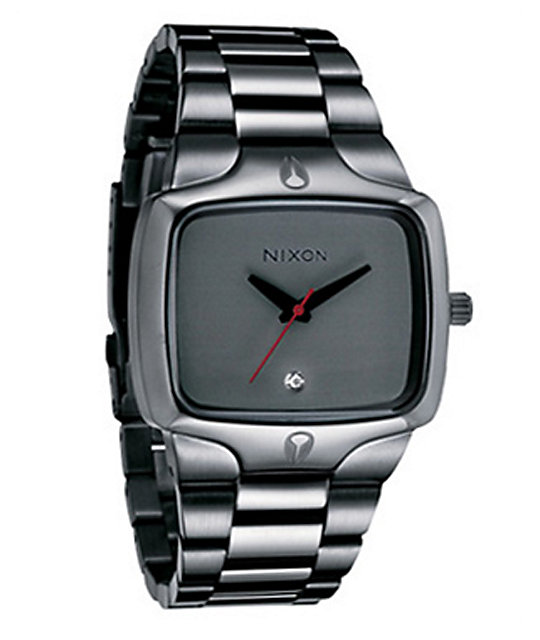 Nixon Player Gunmetal Analog Watch