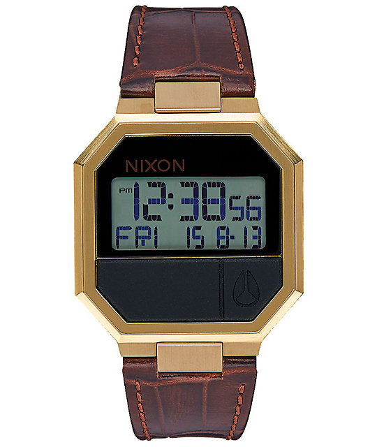 how to set a nixon digital watch