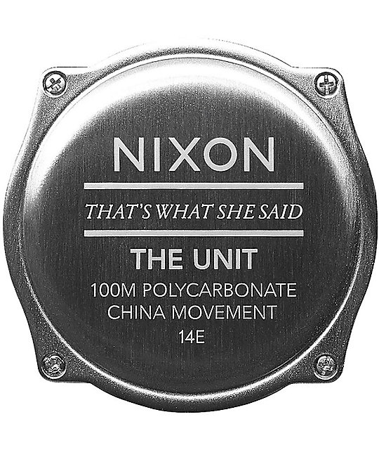 nixon digital watch change time