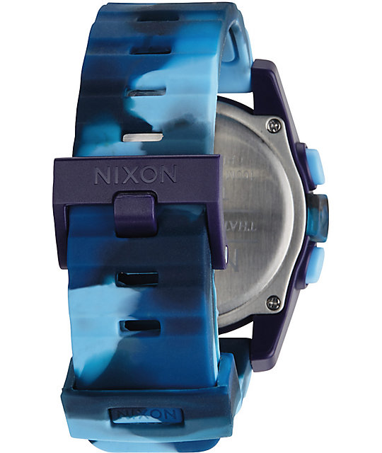 nixon digital watch change time