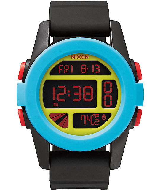 how to set a nixon digital watch