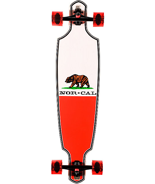 Nor Cal Republic Drop Through 37.8" Cruiser Longboard Complete Zumiez