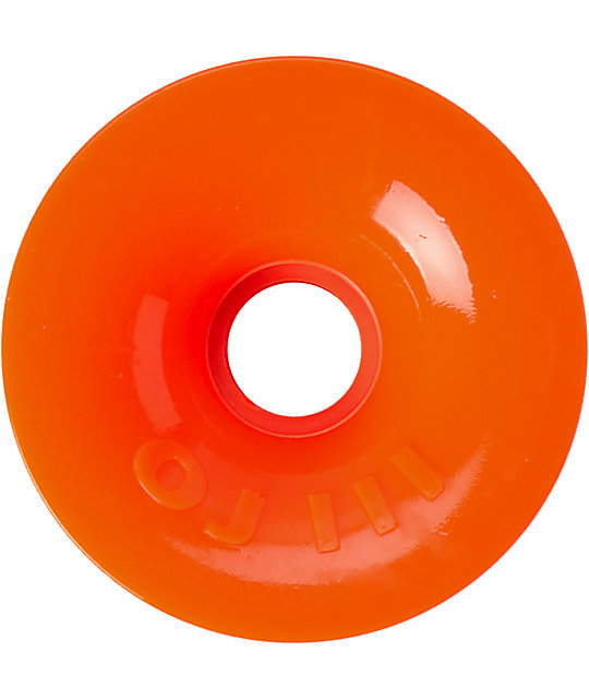 OJ III 75mm Orange Thunder Juice Longboard Wheels Zumiez