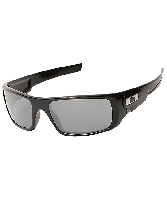 Oakley Crankshaft Black Iridium Polished Sunglasses
