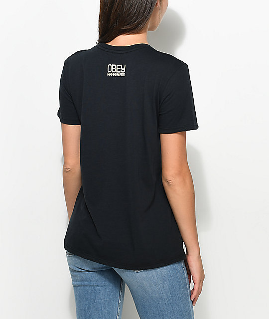 obey womens t shirt