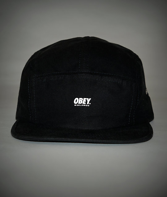 obey 5 panel hat