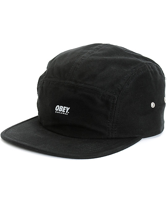 obey 5 panel hat